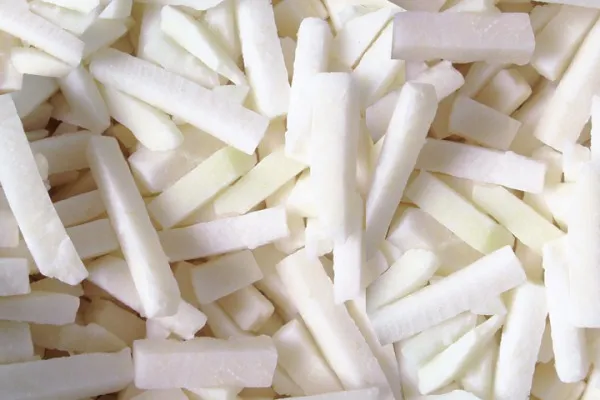 Mrożona kalarepa w woreczkach strunowych