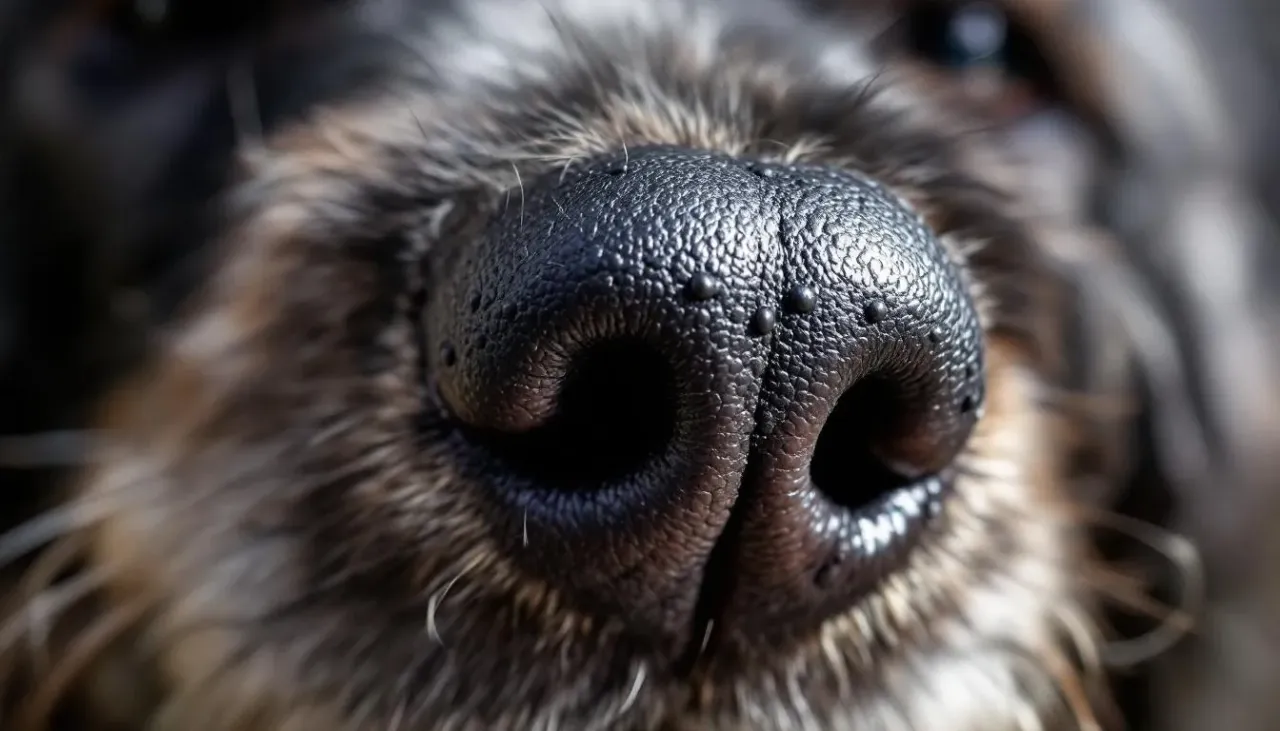 pies objawy podrażnienia pyska