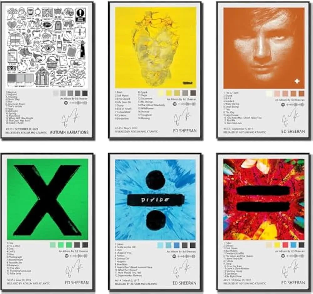 Ed Sheeran Alben musikalische Entwicklung