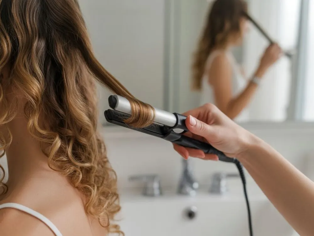 najczęstsze błędy kręcenie lok&oacute;w prostownicą