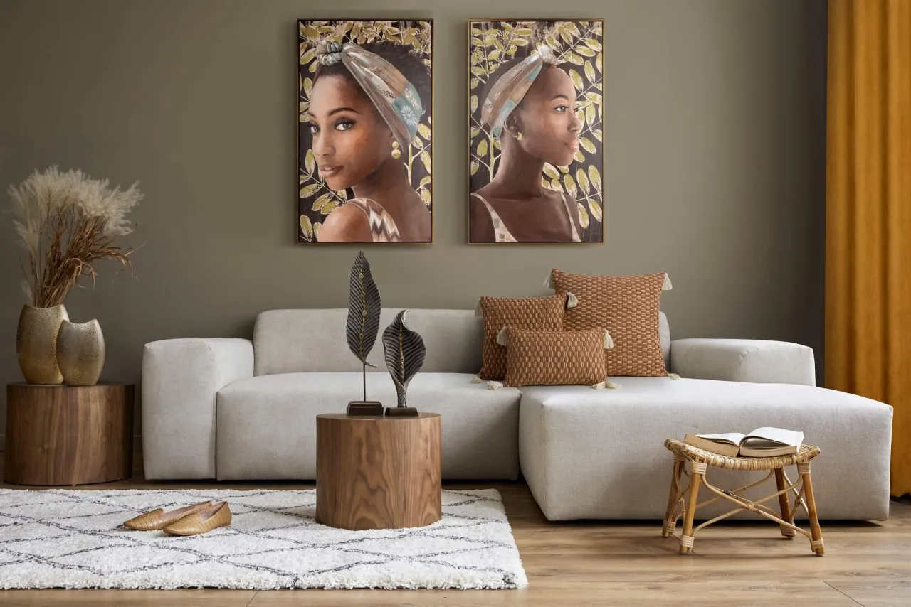 paleta barw nowoczesny salon kolory ziemi