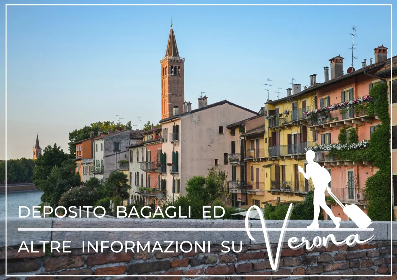 Mappa depositi bagagli Verona centro