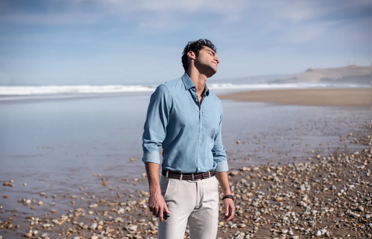 idealna długość koszuli na wierzchu mężczyzna