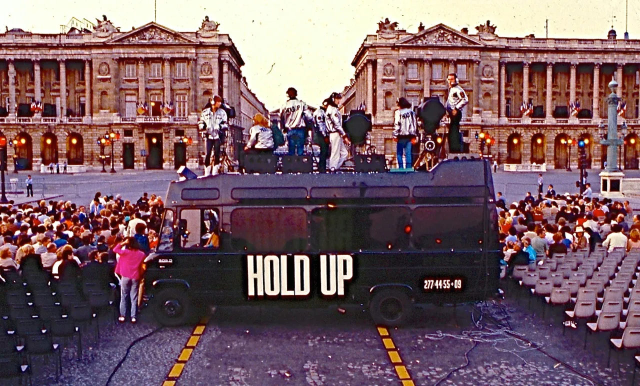 Jean-Michel Jarre koncert Paryż Place de la Concorde