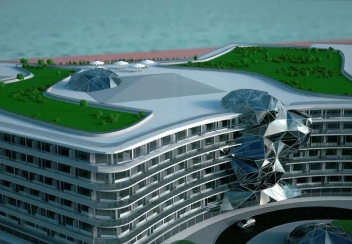 Hotel Gołębiewski Pobierowo aquapark wizualizacja