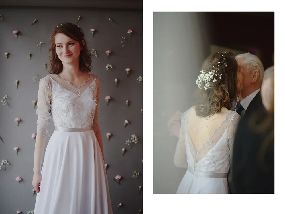 Krawiecki harmonogram szycia sukni ślubnej, typowe problemy w szyciu