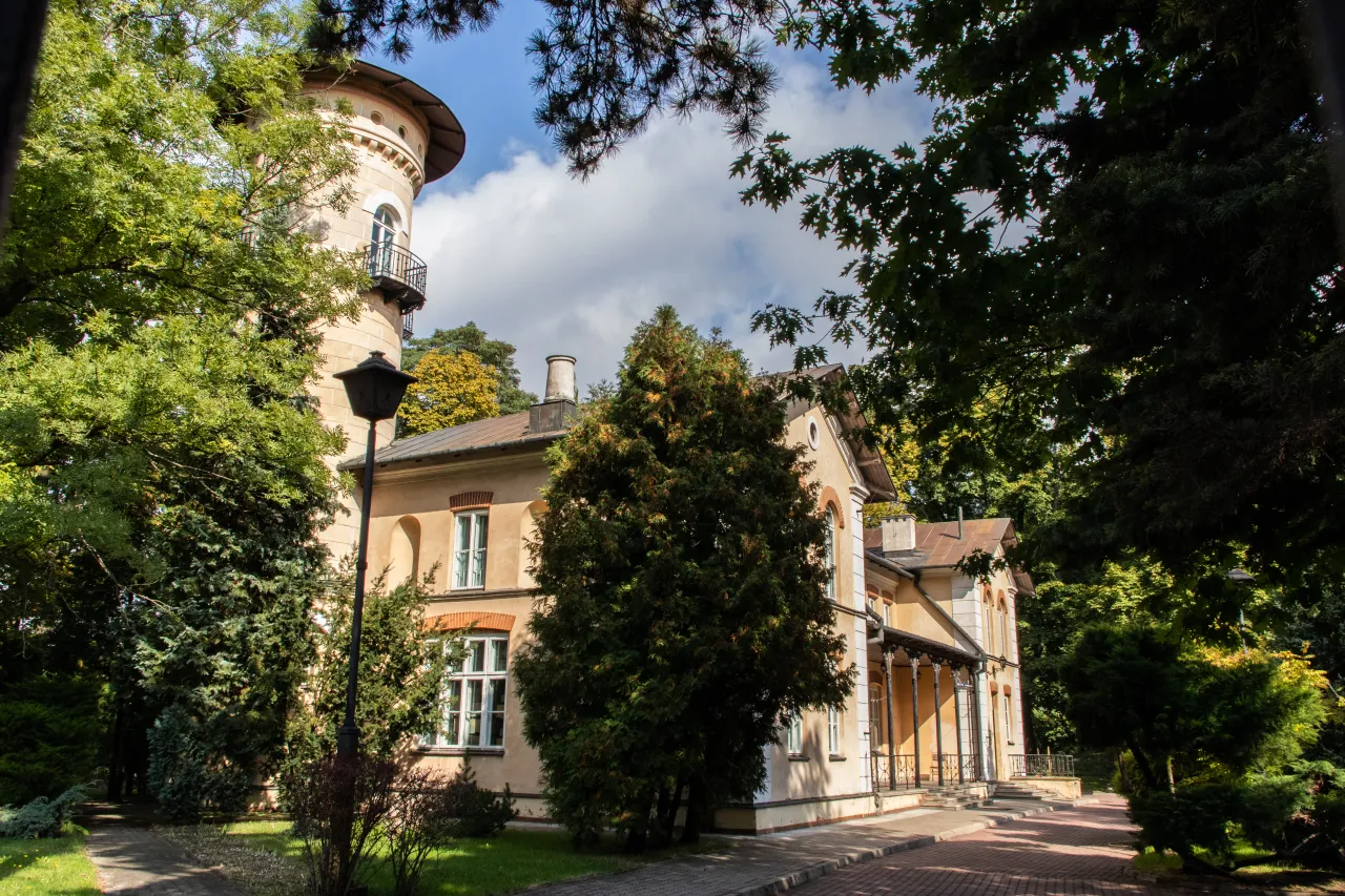 Willa Foksal Grodzisk Mazowiecki architektura park