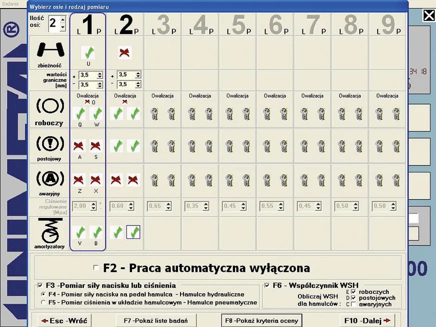 kontrola hamulców naczepy przegląd techniczny