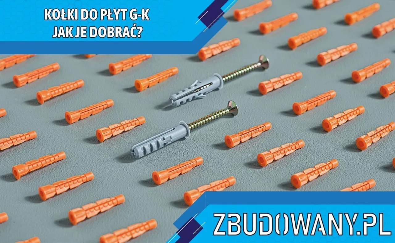 rodzaje kołk&oacute;w do karton gipsu