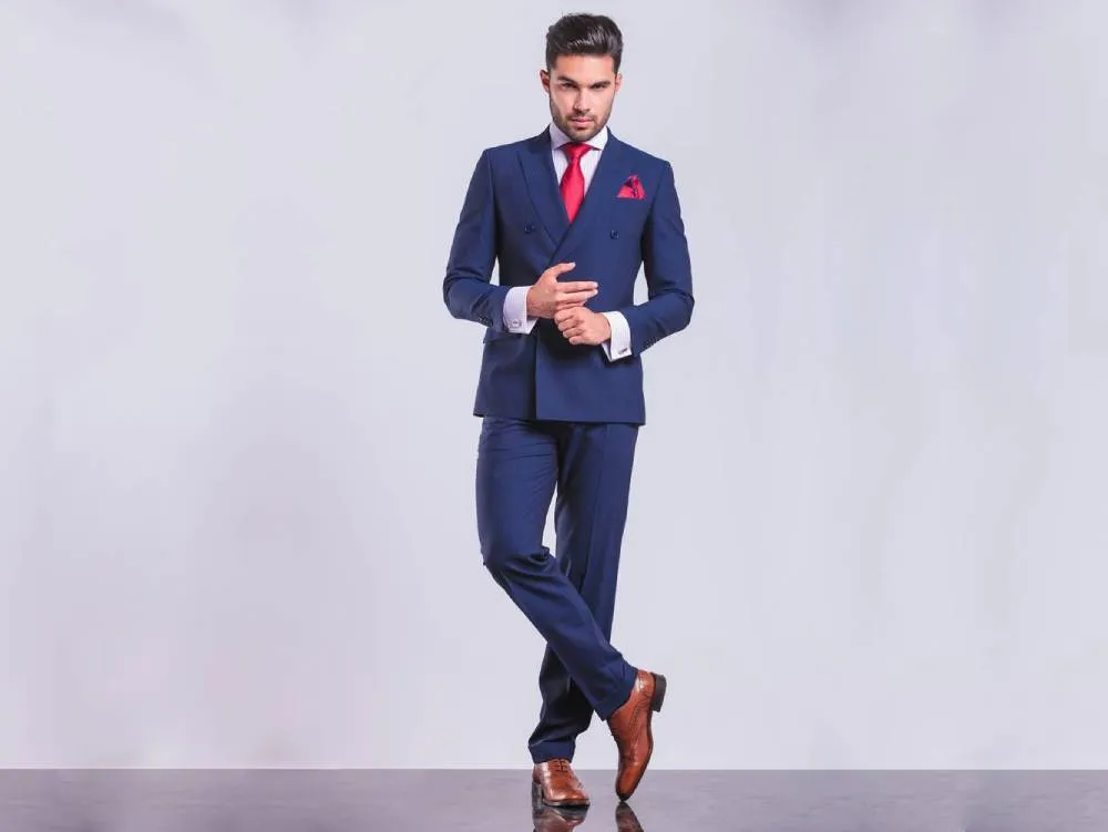 męski garnitur na wesele stylizacje