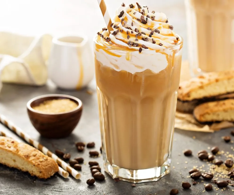 składniki kawa mrożona kalorie