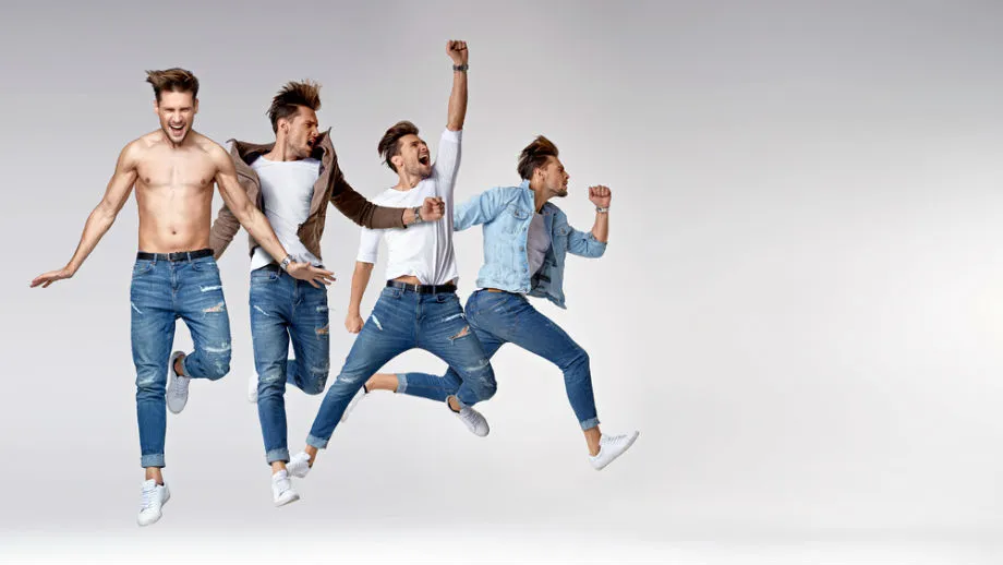 różne fasony spodni męskich slim regular loose