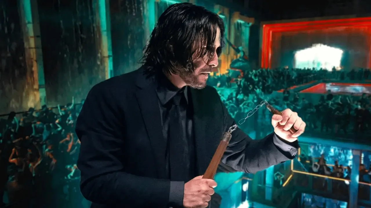 John Wick styl walki gun-fu