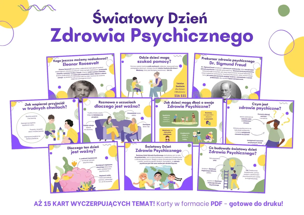 Scenariusze zajęć wspierające zdrowie psychiczne dla dzieci i młodzieży