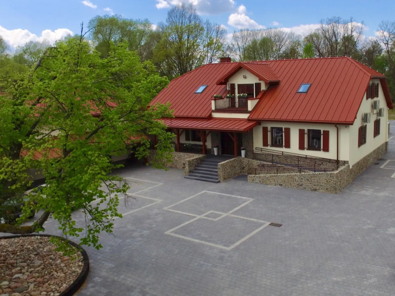 Jaśminowy Dworek Sulmierzyce otoczenie