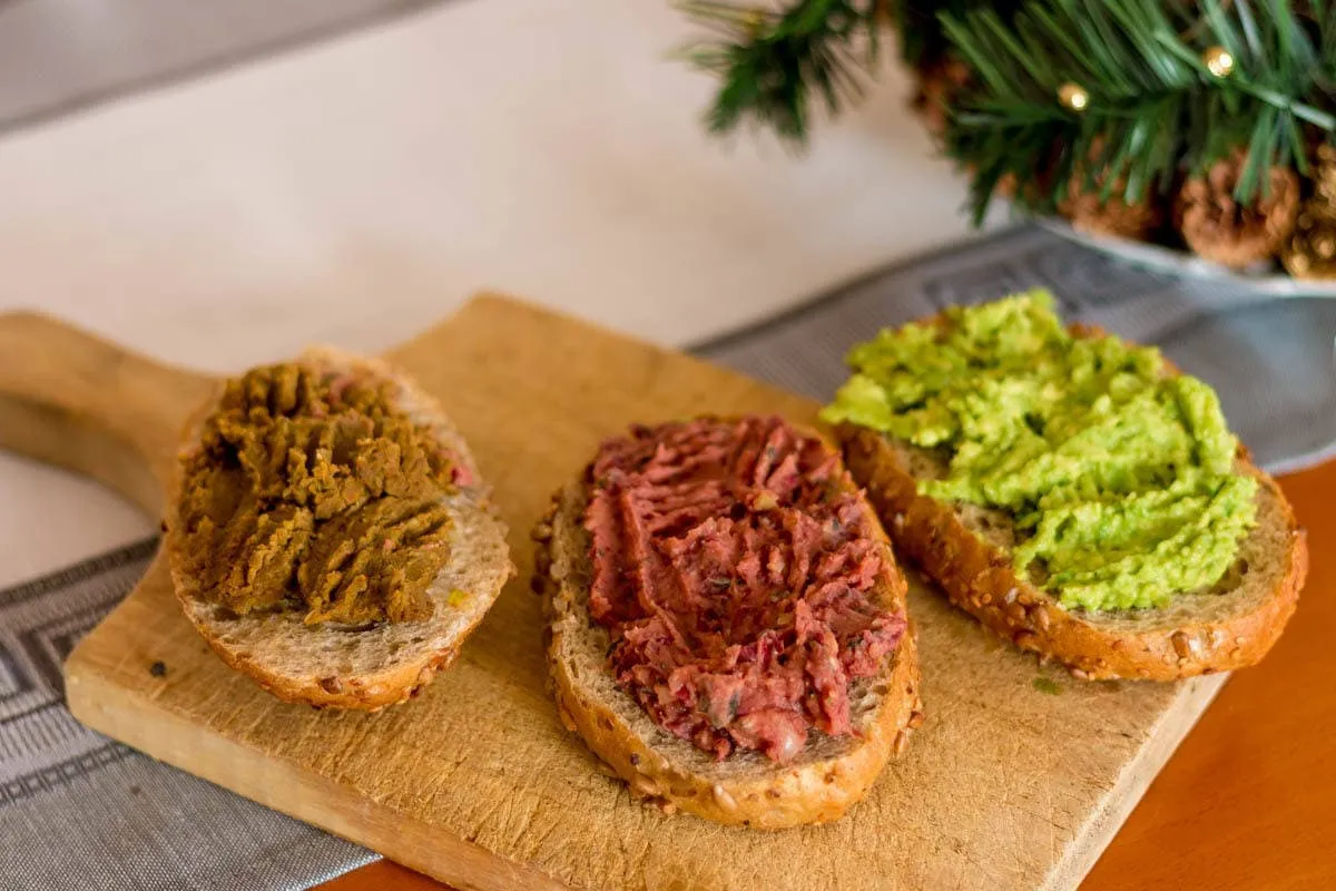 pasty kanapkowe z fasoli jaś