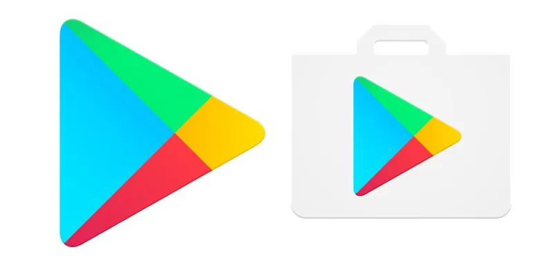 Sklep Google Play ikona na telefonie