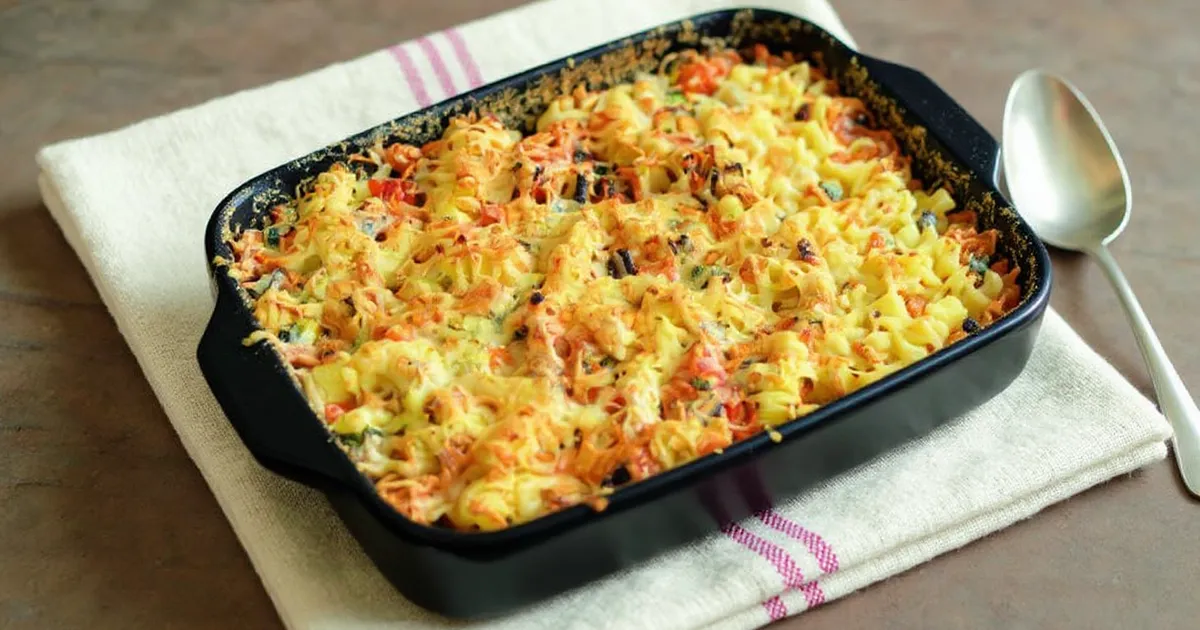 Ingrédients gratin de pâtes fromage râpé assortiment