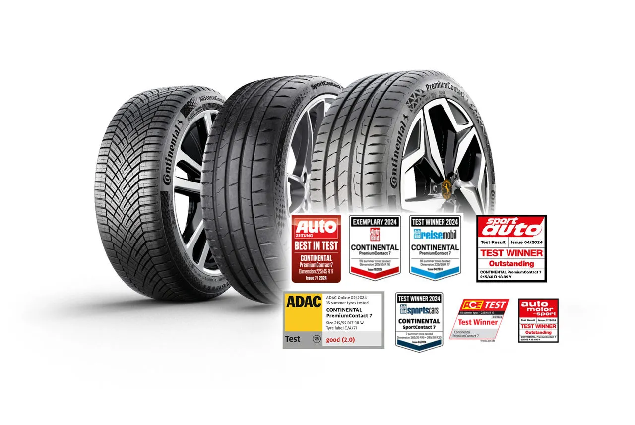 Comparaison visuelle pneus premium vs pneus budget