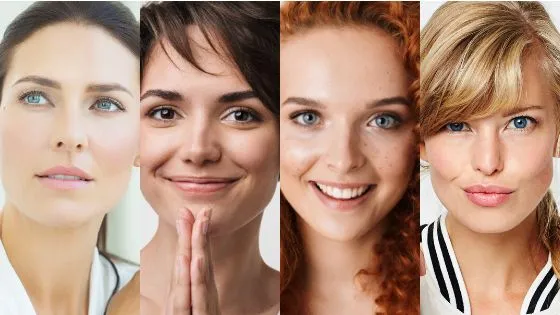 typy cery i makijaż