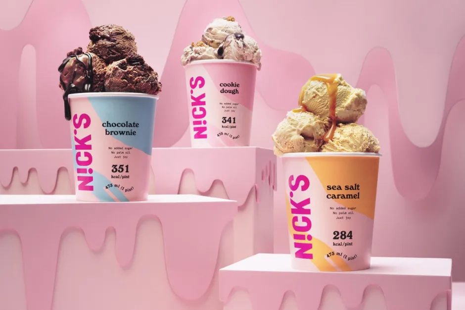 dietetyczne lody w sklepie