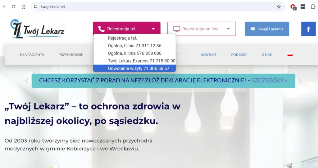 Zdjęcie Jak odwołać wizytę u lekarza i uniknąć problemów z rejestracją