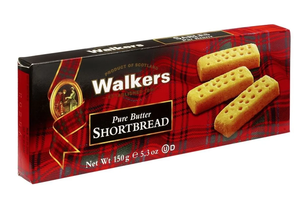 Ciastka Walkers Pure Butter Shortbread opakowania