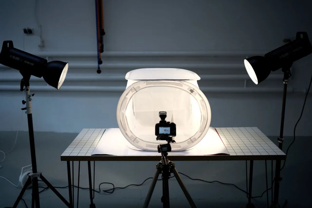 oświetlenie do zdjęć biżuterii namiot bezcieniowy