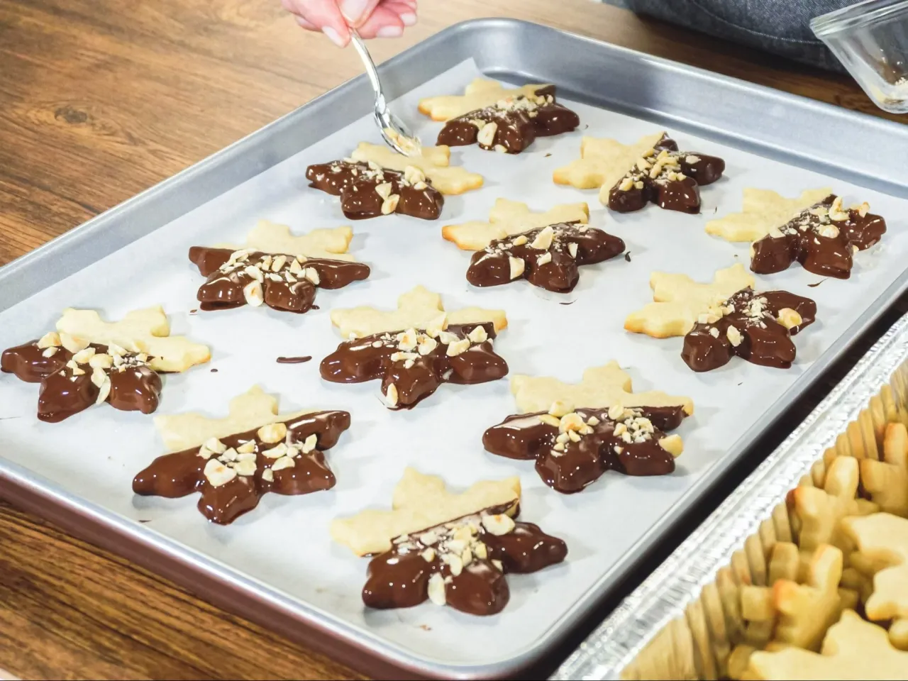 przechowywanie ciastek z czekoladą