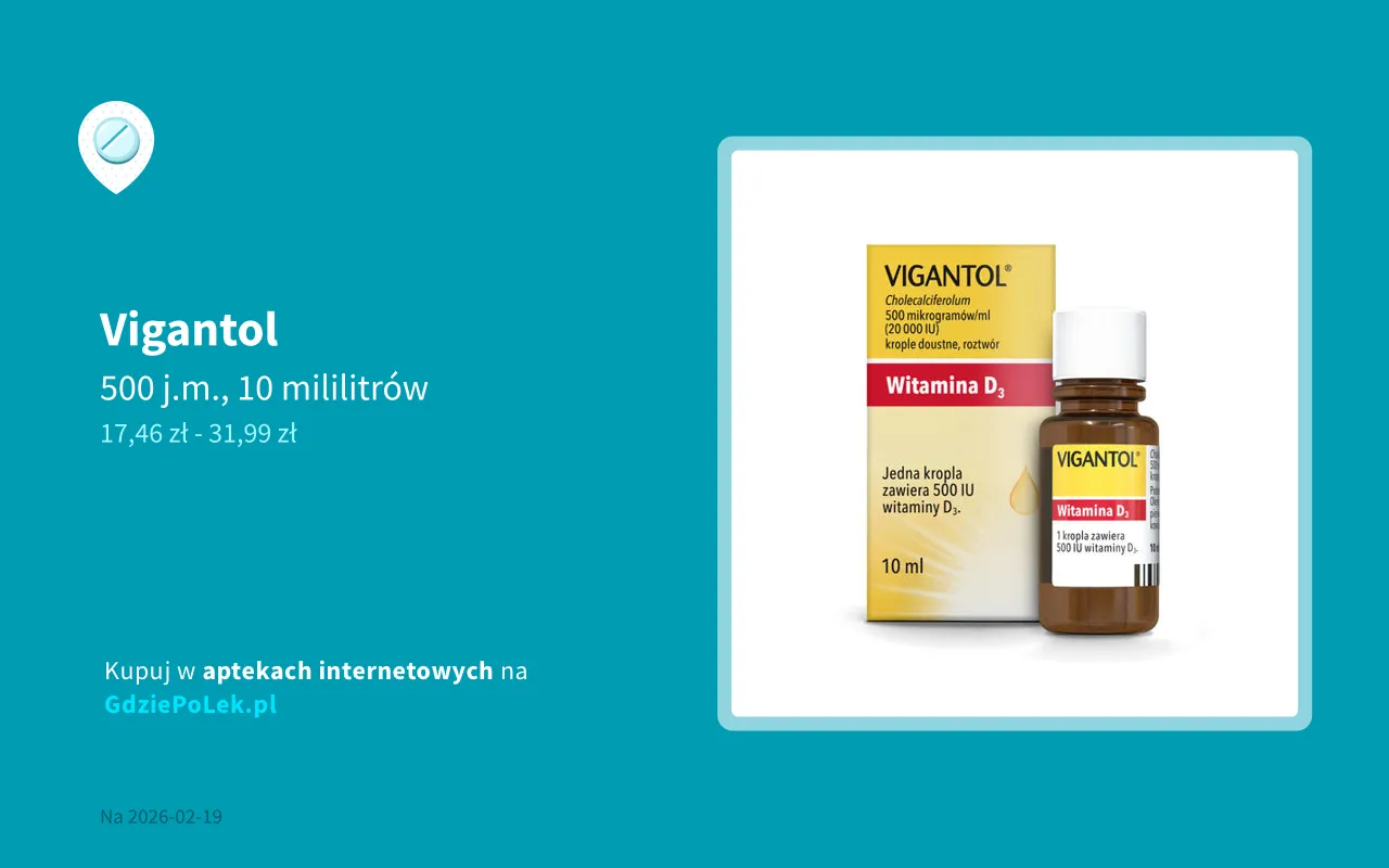 Vigantol opakowanie