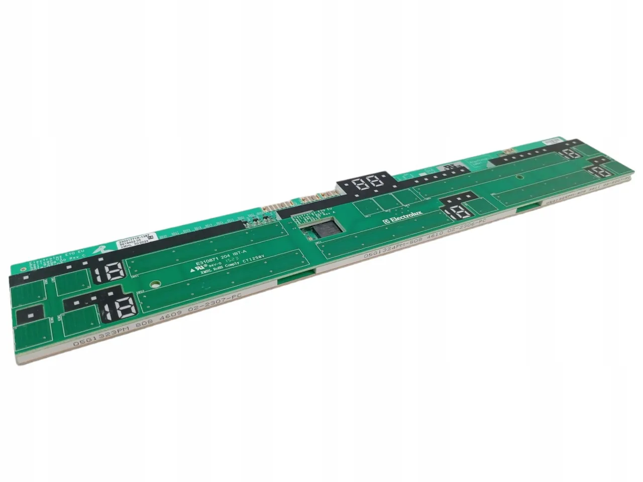 Panel sterowania zamrażarki Electrolux z kontrolkami