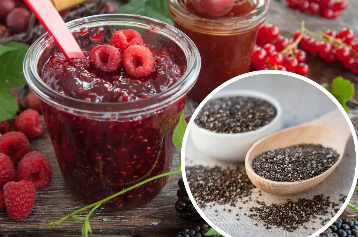 Mus owocowy z nasionami chia