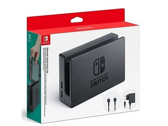 Nintendo Switch tryb przenośny i stacja dokująca