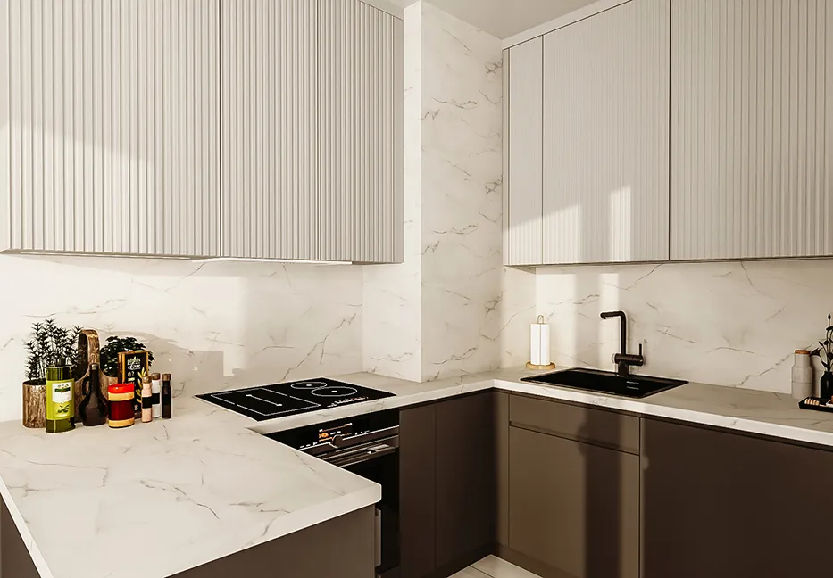 tabela por&oacute;wnanie materiał&oacute;w ściana kuchnia