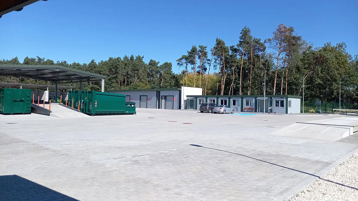 PSZOK punkt selektywnej zbi&oacute;rki odpad&oacute;w komunalnych