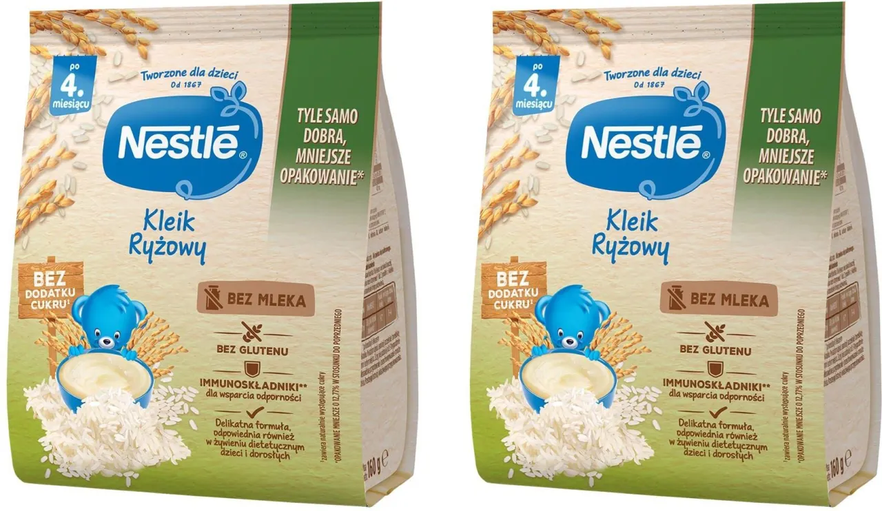 kleik ryżowy dla niemowlaka