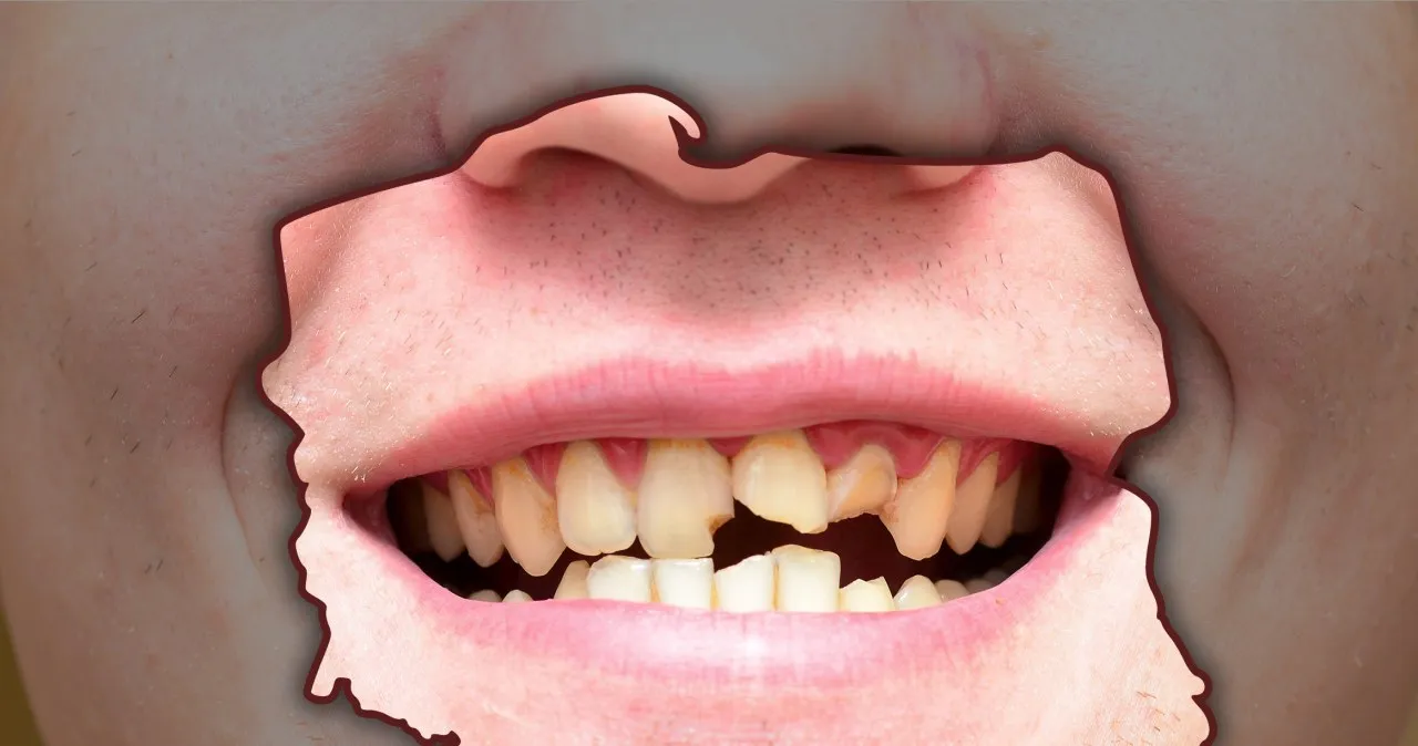 statystyki braki w uzębieniu polska wiek