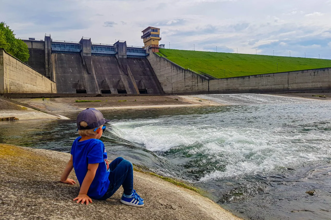 Jezioro Dobczyckie zapora widoki