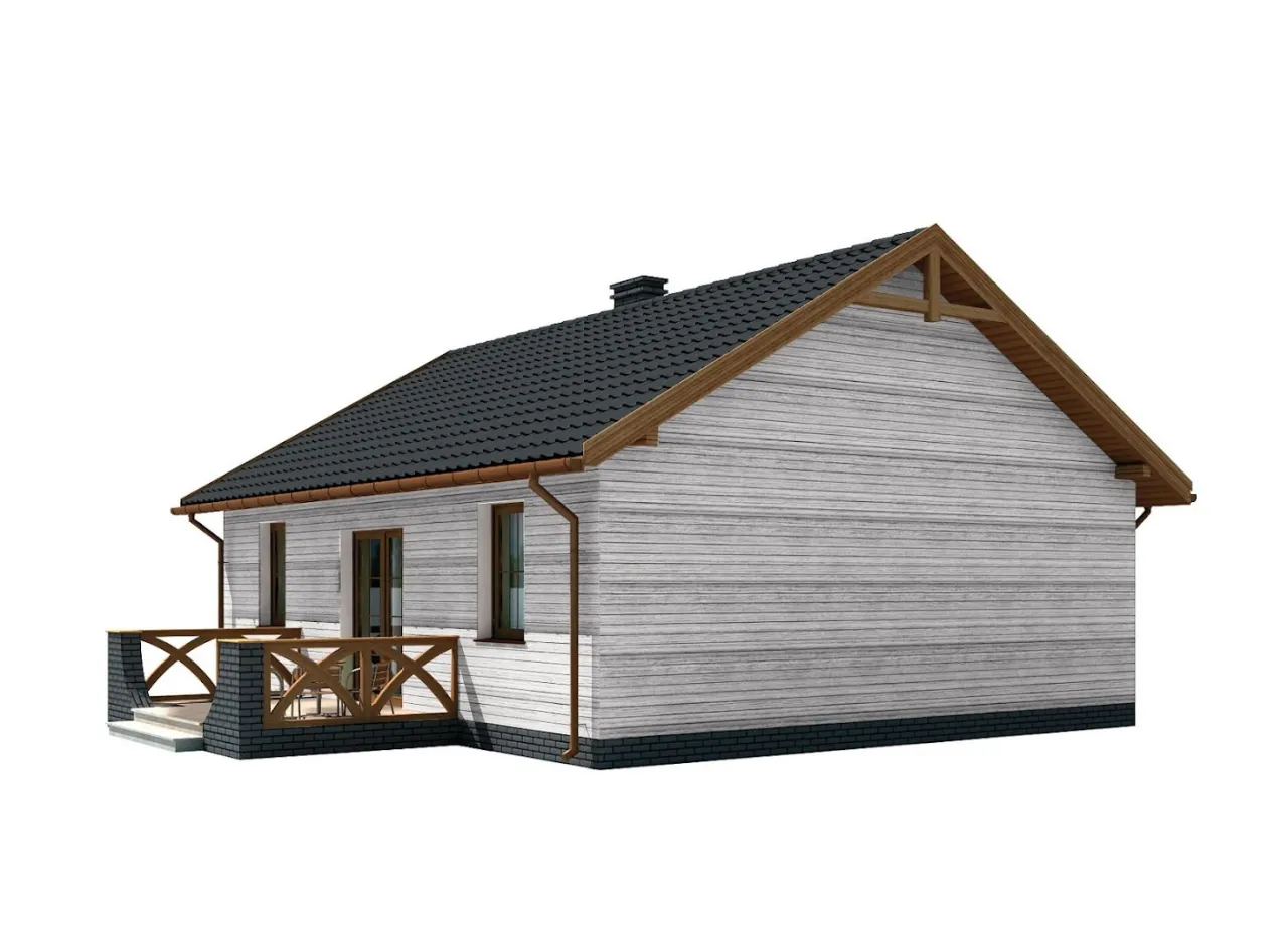 pompa ciepła dom drewniany