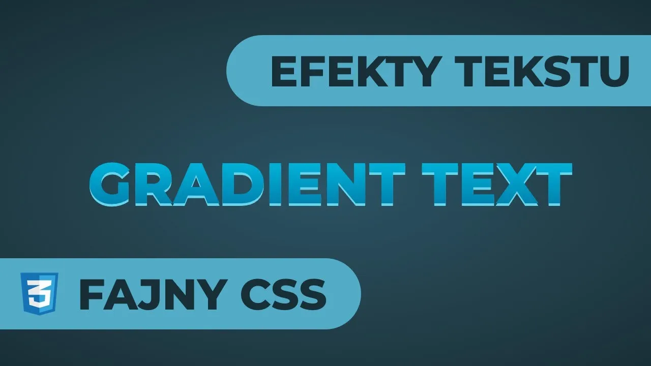 gradient na tekście css przykład