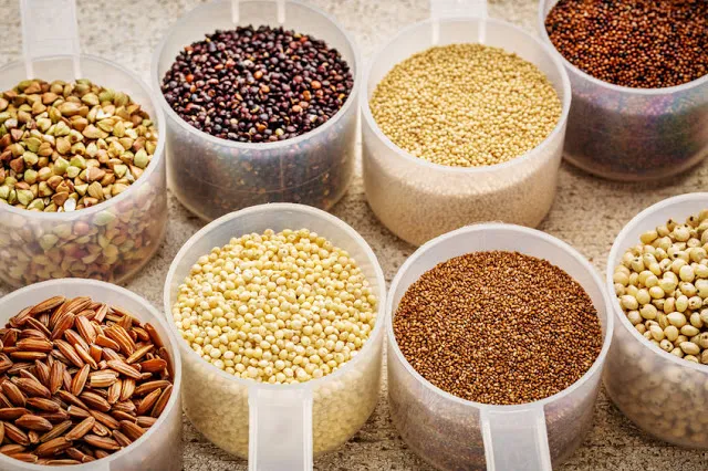 kasza gryczana jaglana kukurydziana quinoa amarantus