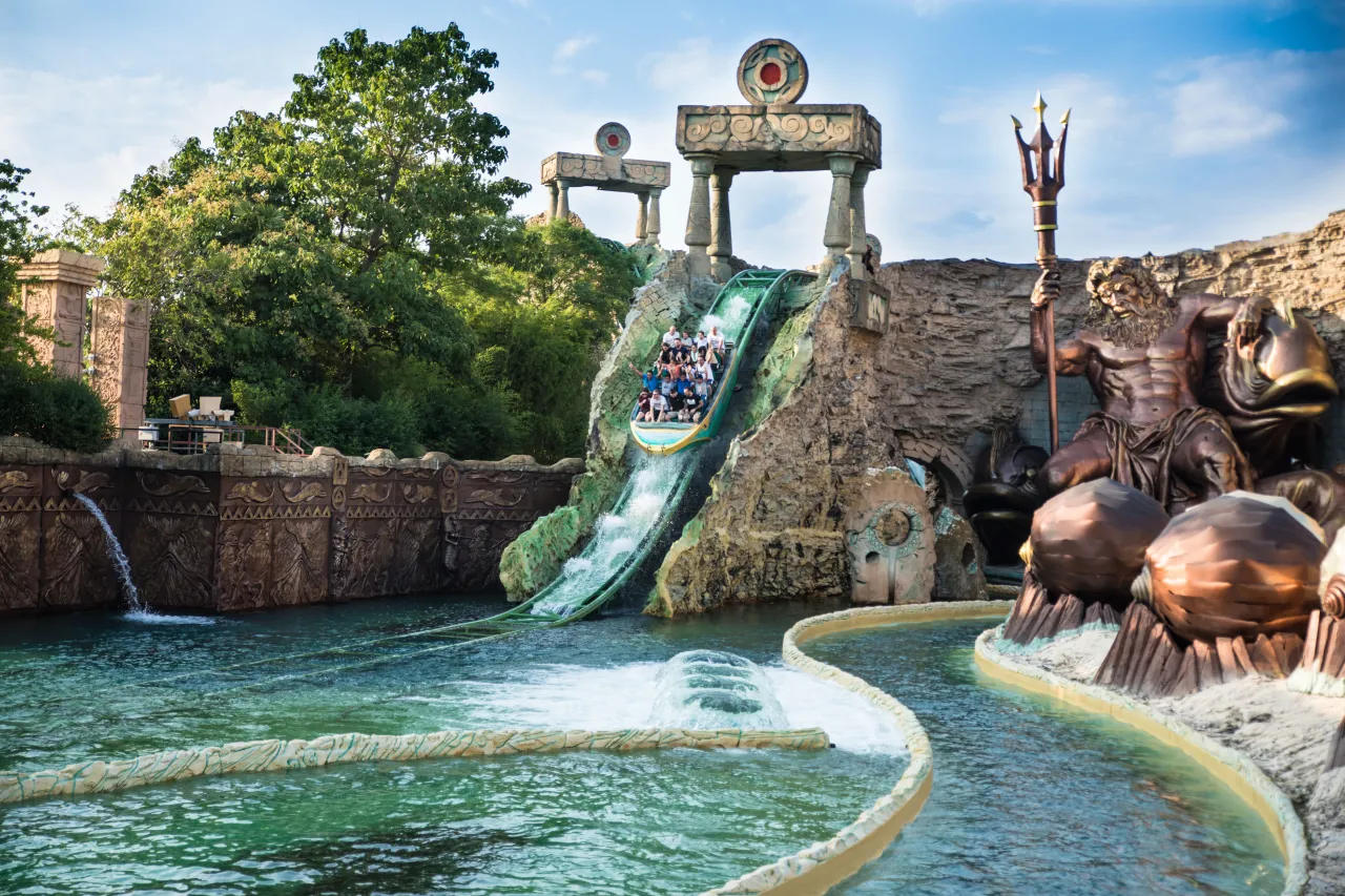 Gardaland Fuga da Atlantide water ride