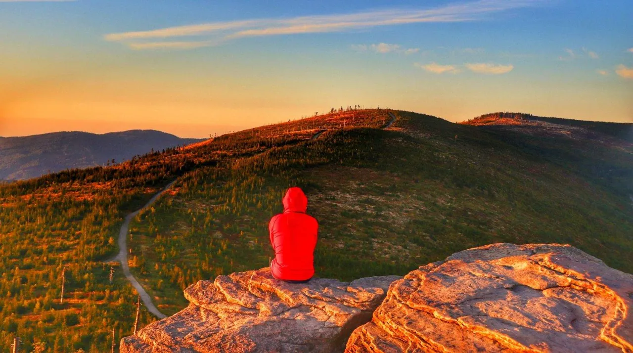 Malinowska Skała widoki Beskid Śląski