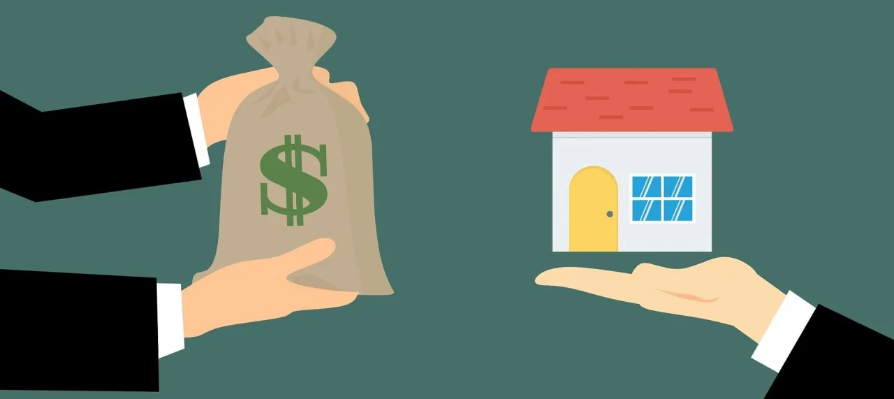 Biznesmen analizujący dokumenty prawne dotyczące nieruchomości