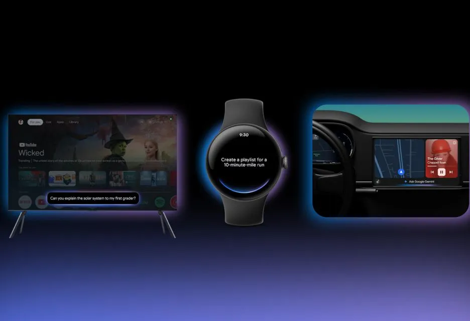 Asystent Google na telewizorze smartfonie smartwatchu