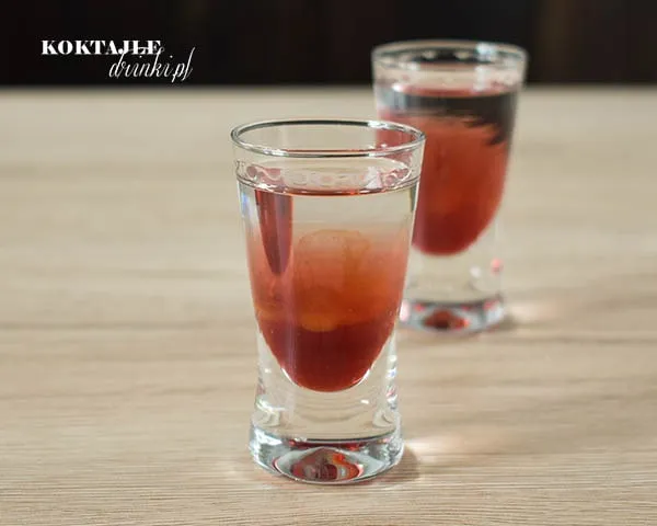 Shot wściekły pies w kieliszku