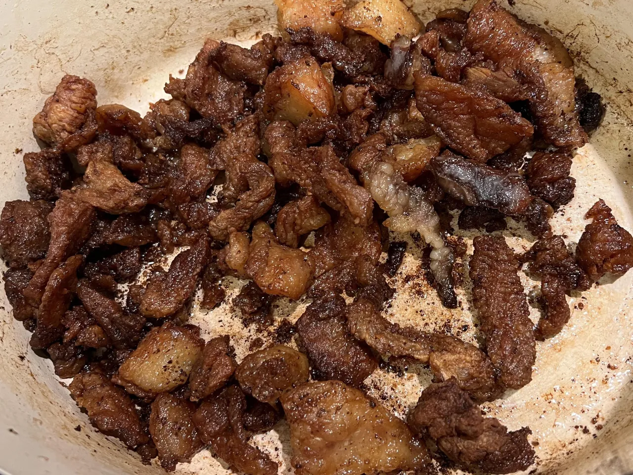 spalone skwarki w smalcu