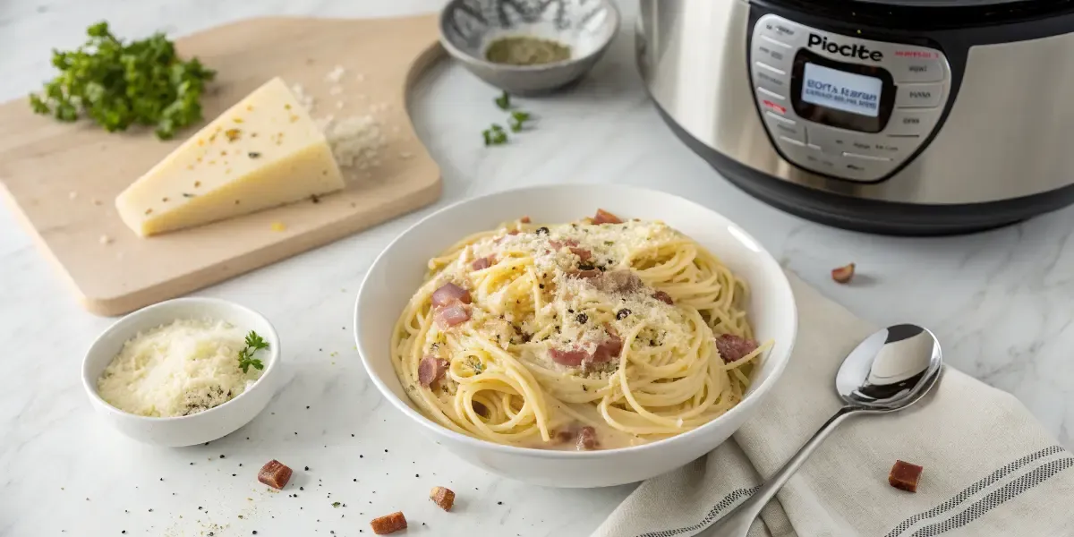 Zdjęcie Carbonara Cookeo : Mon astuce pour une sauce parfaite &amp; rapide