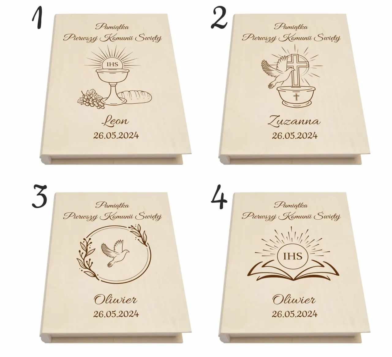 prezent komunijny pamiątka dla chłopca