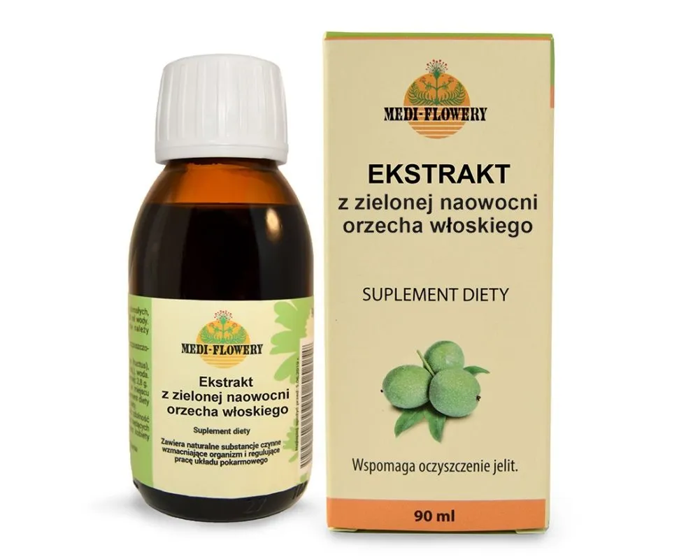 suplement diety ekstrakt z orzecha włoskiego, krople z orzecha włoskiego apteka